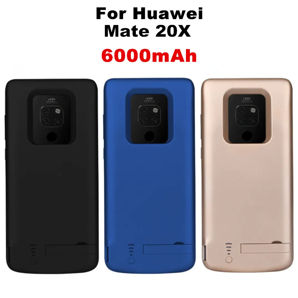 

ZKFYS Powerbank Case For Huawei Mate 20X 4G Battery Charger Cases 6000mAh Portable Power Bank External Charging Battery Cover