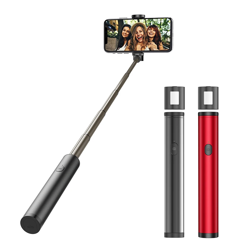 Мини Складная Беспроводная Bluetooth селфи палка штатив AB601Bluetooth пульт