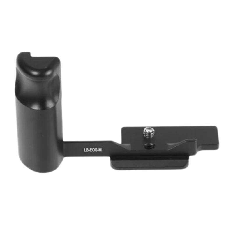 

L-Shaped Quick Release Plate Bracket Hand Grip with 1/4 Srew Hole for Canon EOS-M ILC Camera