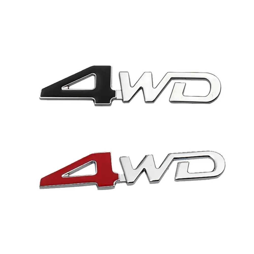 

1 Pc Car Stickers Sline Sign 4WD Sticker Fender Decal Emblem Decor Decal Car Stickers