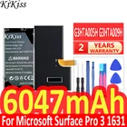 Аккумулятор KiKiss G3HTA005H G3HTA009H для ноутбука MICROSOFT SURFACE PRO 3 1631 1577-9700, планшеты с инструментами