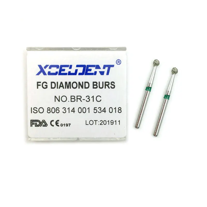 10 шт./кор. алмаз FG высокие Скорость боры для полировки сглаживания
