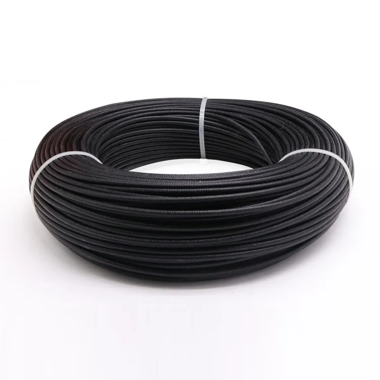 1 м силиконовый провод 18AWG освещение медный кабель стекловолокно Плетеный