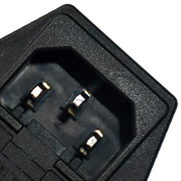 Входной Мужской Разъем питания с предохранителем кулисный переключатель