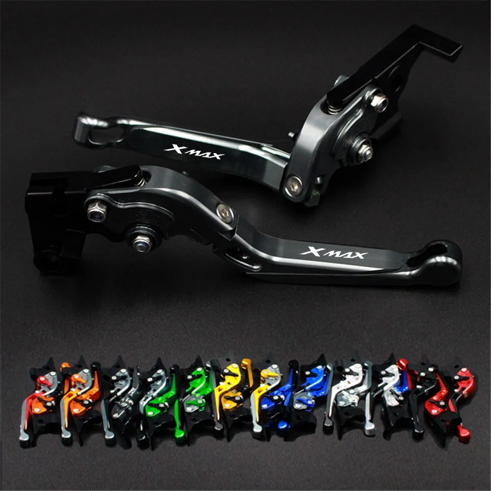 Логотип XMAX для YAMAHA X-MAX X MAX 250 400 XMAX250 XMAX400 аксессуары мотоциклов алюминиевые рычаги