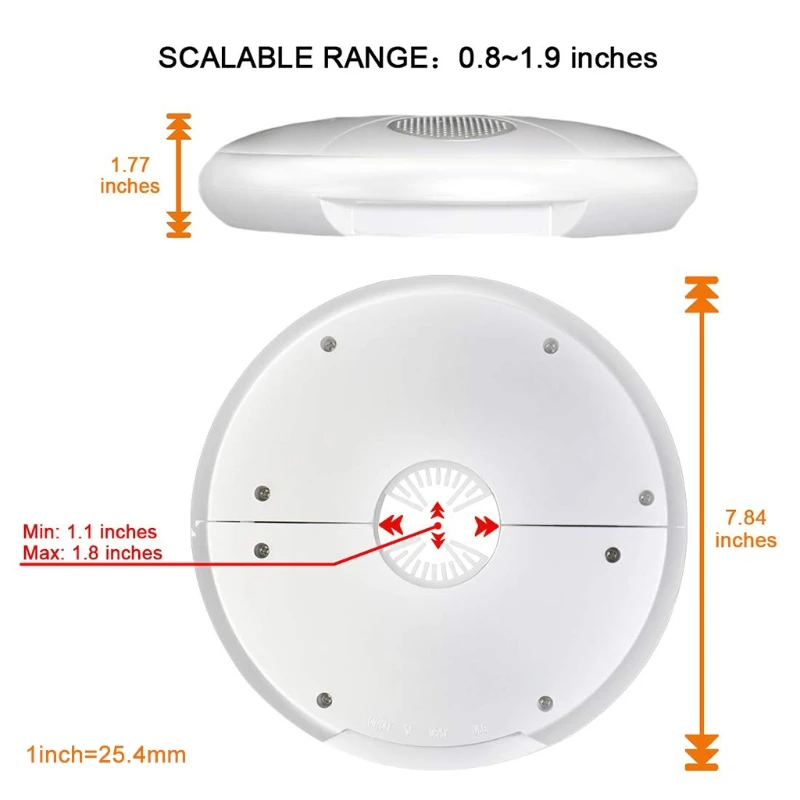 

Patio Umbrella Light with Bluetooth Speaker Rechargeable Cordless Umbrella Lamps