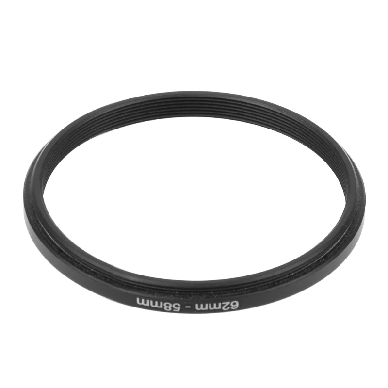 

62mm To 58mm Metal Step Down Rings Lens Adapter Filter Camera Tool Accessory New New