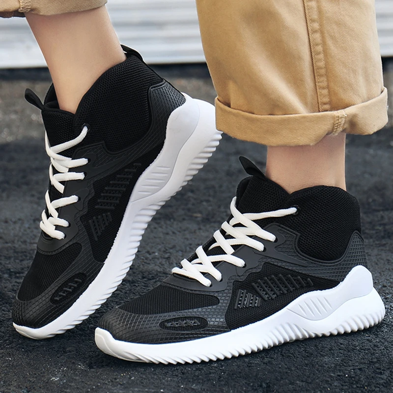 Мужская Вулканизированная обувь мужские кроссовки для бега Повседневная