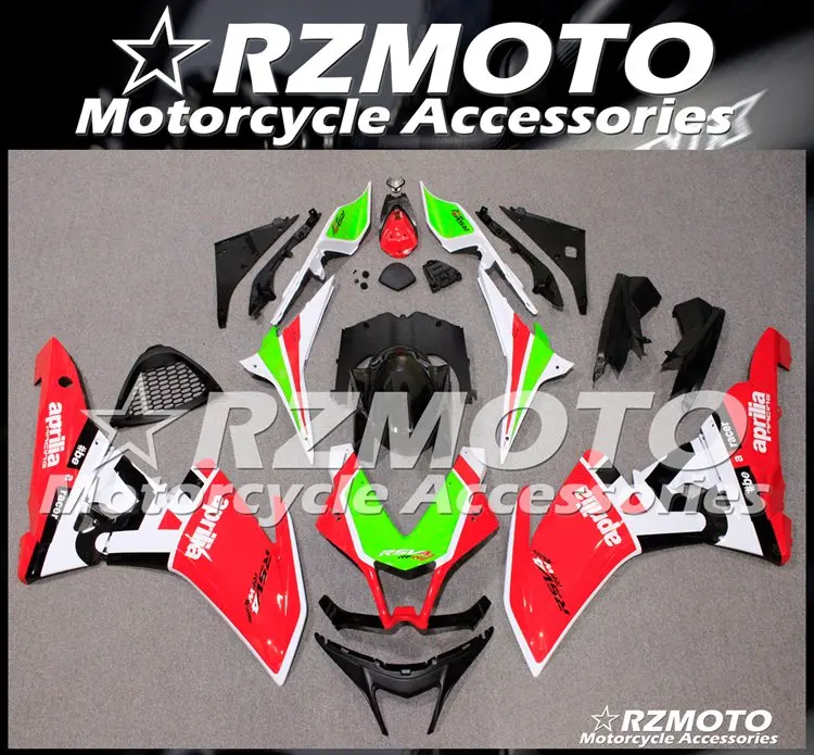 Комплект обтекателей из АБС пластика для мотоцикла подходит Aprilia RSV4 1000 2009 2010 2011 2012