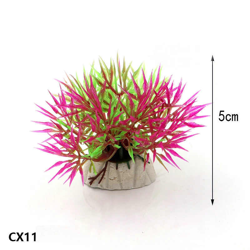 Горячее предложение подводный аквариум пластиковый растительный пейзаж