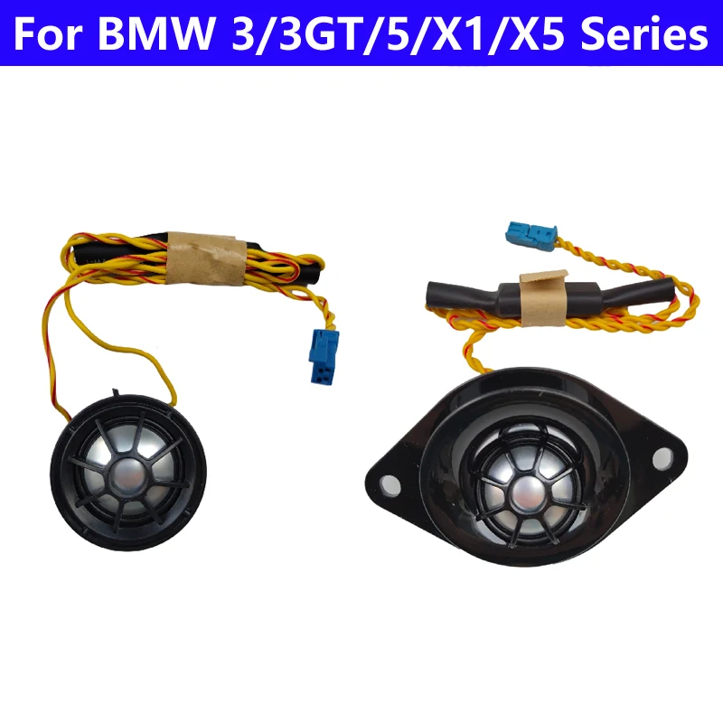 

Horns For BMW 3/3GT/5/X1/X5 Series E90 F30 F34 F10 G30 F48 E70 F15 Car Tweeter Hi-Fi High Pitch Sound Music Treble Speaker
