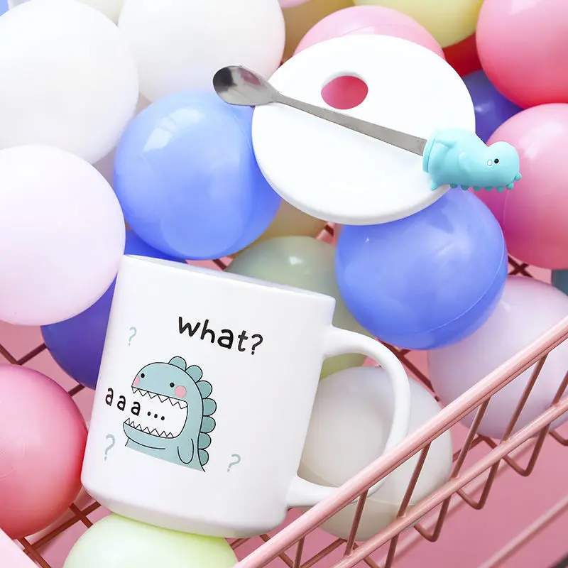 Кружка с милым мультяшным рисунком фотография Детская рельефная керамическая