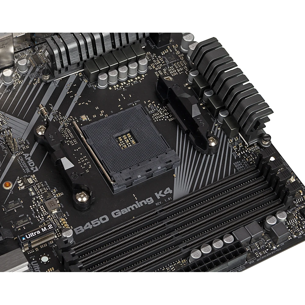 Материнская плата ASROCK B450 Gaming K4 SocketAM4 AMD ATX Ret | Компьютеры и офис