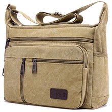 Bolsos Bolso de hombro de lona para hombre...