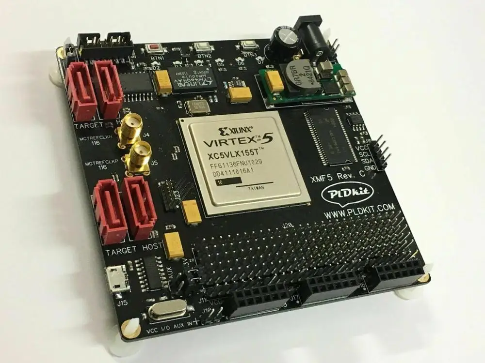 Модуль FPGA Development board XMF5 для XILINX VIRTEX 5 XC5VLX155T|Интегральные схемы| |