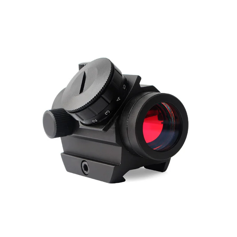 

T1G Red Dot Scope Mini Fit Mira Holografica Glock Hunting Rifle Sight Holographic Airsoft Accessories Rail Mounts collimator