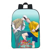 jujutsu kaisen backpack anime printing kids baby school bags for boys girls primary backpack kindergarten kids cartoon bag