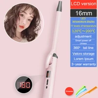 portable curling iron automatic curling iron electric ceramic heating liquid crystal display rotating wave styler curling iron