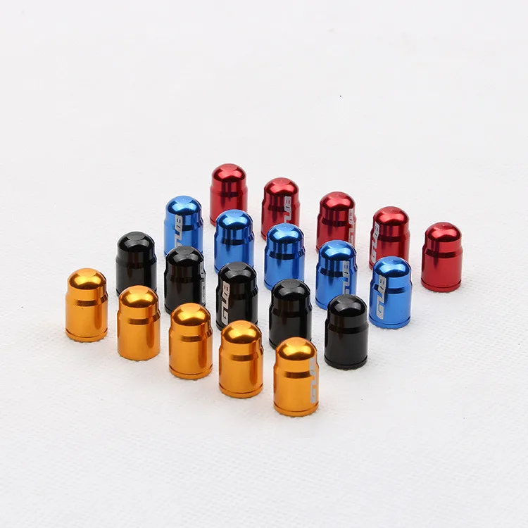 Алюминиевая крышка клапана велосипедной шины 2 шт. сверхлегкая Крышка для шин