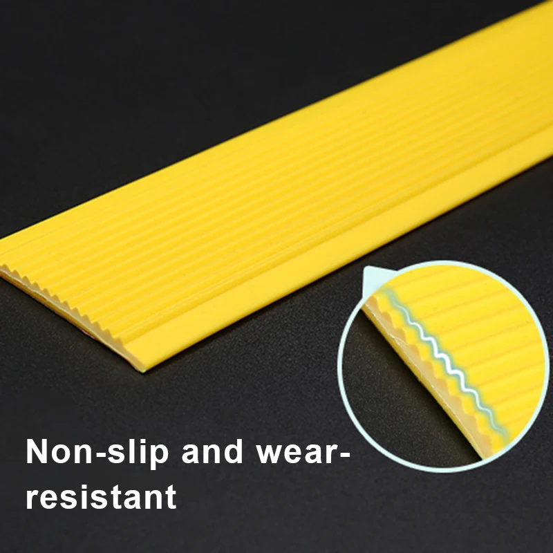 Противоскользящая полоса из ПВХ для лестниц Противоударная самоклеящаяся