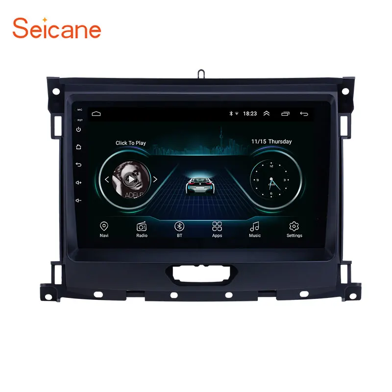 Seicane 9 дюймов Android 1 2 Din Автомобильный Радио Мультимедиа Видео плеер для Ford Ranger 2018