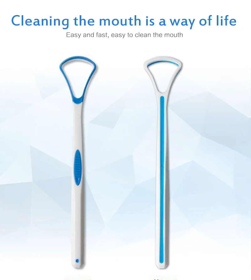 

1 шт для чистки языка Пластик скребок силиконовый скребок для очистки Еда Класс покрытый язык Зубная щётка свежее дыхание HealthRandom Цвет