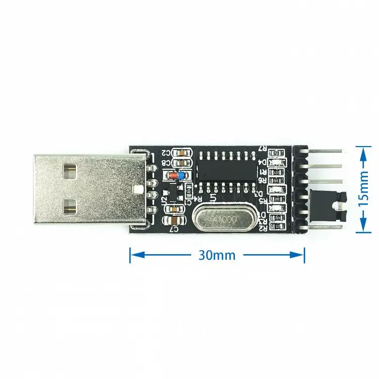 Преобразователь USB2.0 в TTL 6Pin CH340G для STC PRO вместо CP2102 PL2303 | Электронные компоненты и