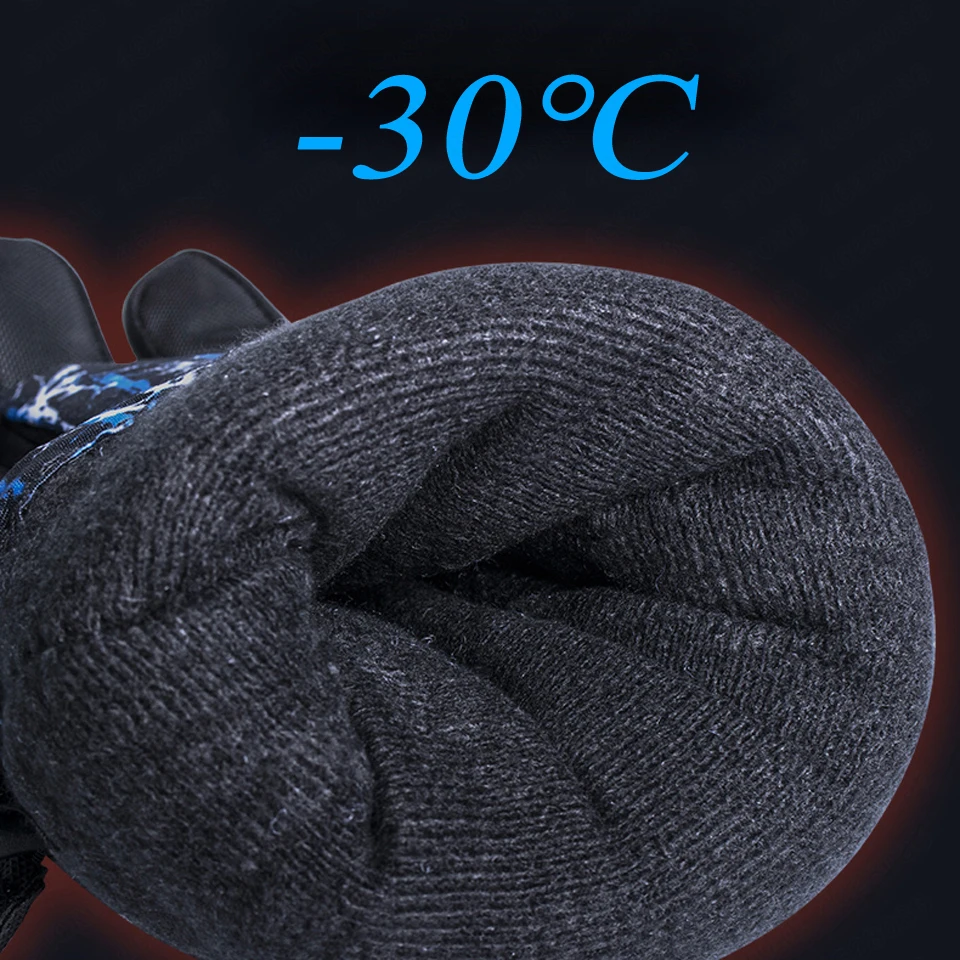 Сверхлегкие лыжные перчатки с сенсорным экраном для мужчин женщин детей