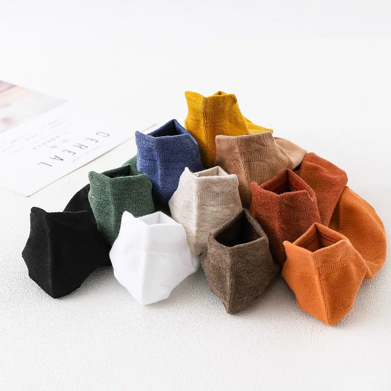 

Low Tube Breathable Socks Women Cotton Short Summer Ankle Socks Set Suck Sweat Fashion Street Wear Girl Style 10 Pairs Socken