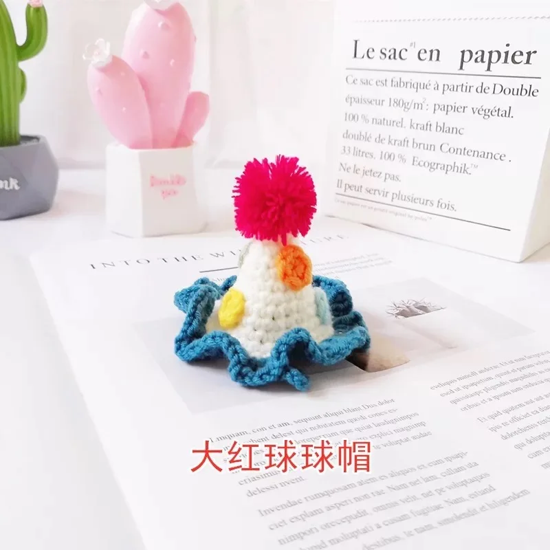 

Cat, Dog, Wind Hat, British Short Blue And White Cloth Puppet, Kirky Teddy Cute Headdress Shooting Props