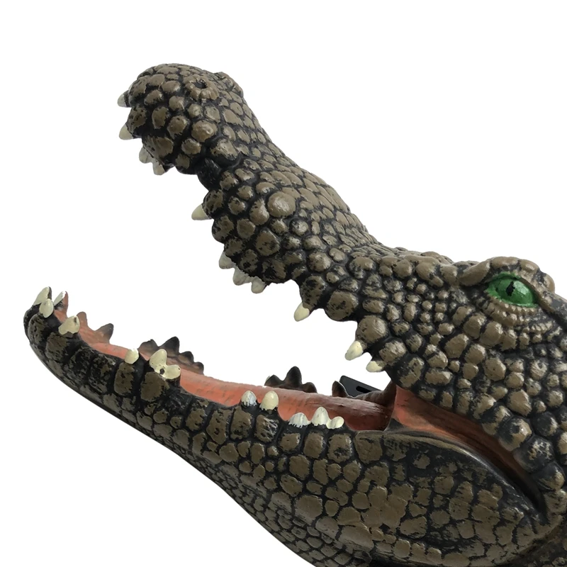 

Soft Vinyl Rubber Animal Head Hand Puppet Toys Model Gift Dinosaur Hand Puppet Toys for Children