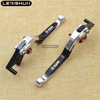 Серебристый Для SYM cruisym 300 Cruisym300 GTS300I JOYMAX Z300 Z250 аксессуары для мотоциклов ЧПУ складной выдвижной тормозной рычаг сцепления - Цвет: Серебристый