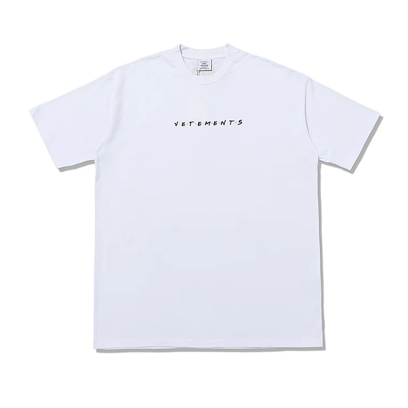 

High-quality Men's and Women's Short-sleeved Wild, Trendy Must-have Letter Printing, Short-sleeved Loose, Casual and Comfortable