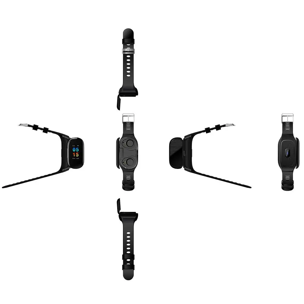 Смарт-часы, наушники, часы с Bluetooth гарнитурой, смарт-браслет, наушники, Bluetooth наушники и часы, браслет, наушники