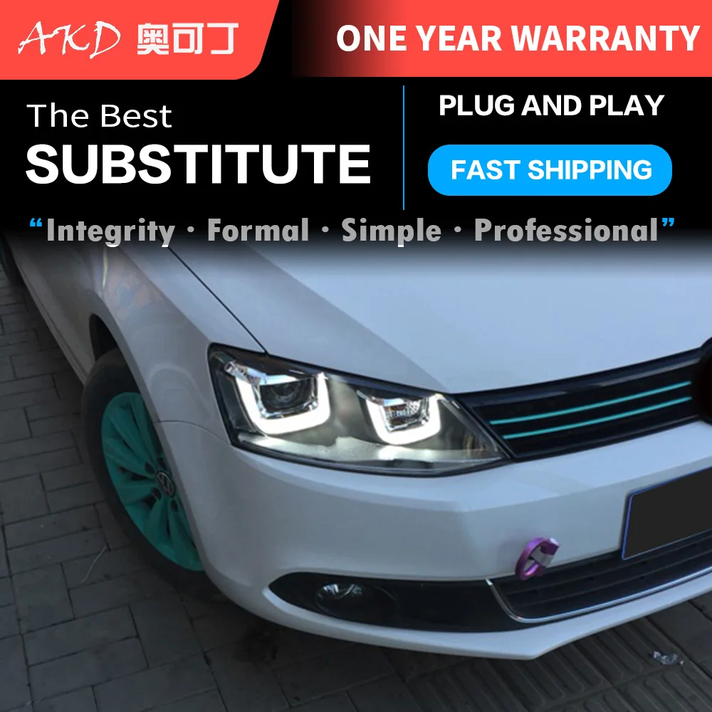 AKD тюнинг автомобильных фар для VW Jetta MK6 | Автомобили и мотоциклы