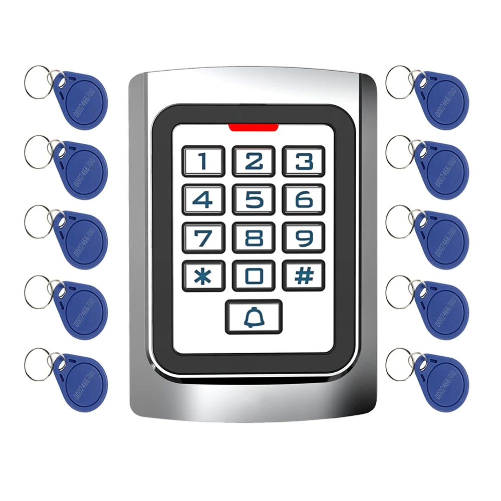 Металлический корпус силиконовая клавиатура устройство считывания входной