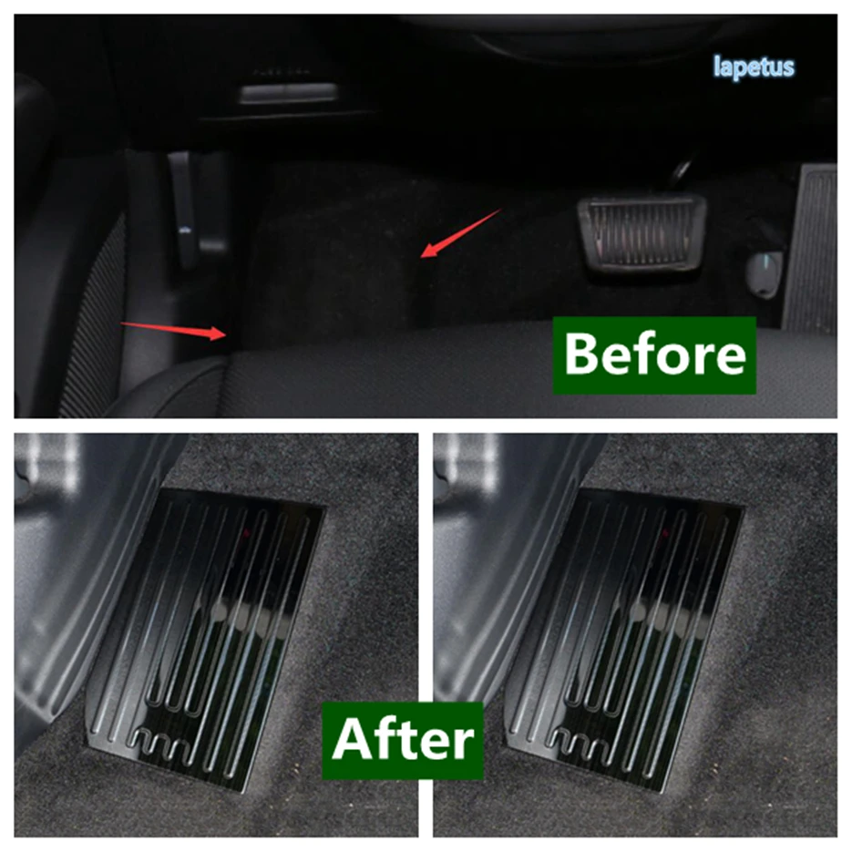 Подставка для ног из нержавеющей стали Накладка педали Hyundai Tucson NX4 2021 - 2025 / SANTA CRUZ