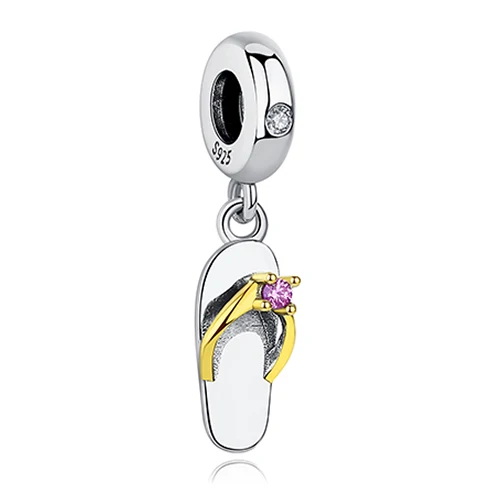 Серебряные Подвески Fit Pandora Браслет Ожерелье Стерлингового Серебра 925 Лук Любовь Сердца Европейских Подвески Бисер DIY Ювелирных Изделий - Цвет: PY1864