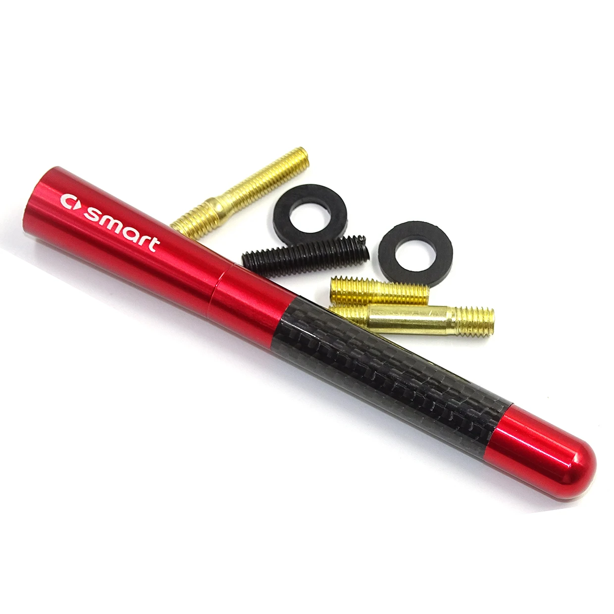 Высококачественная черная короткая автомобильная антенна 12 см 4 7 дюйма из