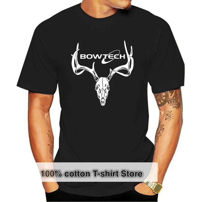 

Black T-Shirt Bowtech Archery Tee gift t shirts for men size S-3XL Funny Tee