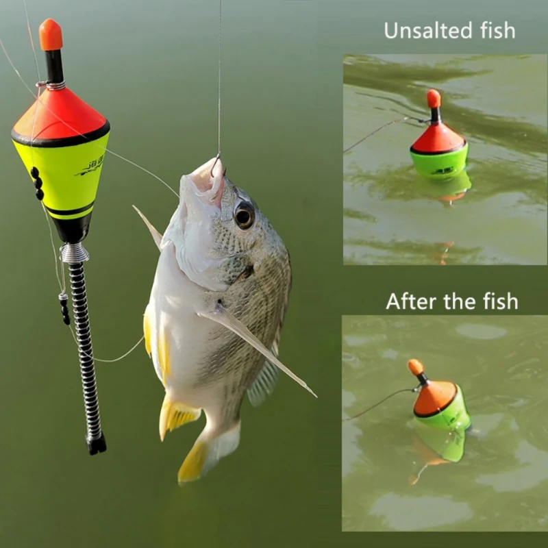 

Portable Automatic Fishing Float Fishing Accessories Fast Fishing Bobber Set Practical Device Fish Hook