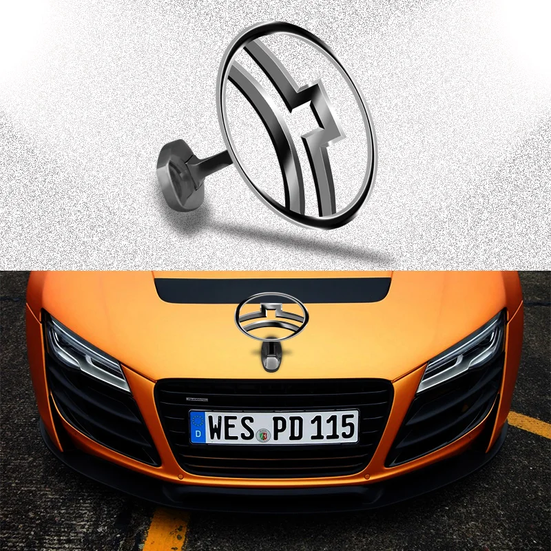 

1pcs Car 3D Badge Front Hood Ornament Car Emblem Exterior Decoration for Great Wall Hover H2 H3 H4 H5 H6 F5 F7 Car Styling Goods