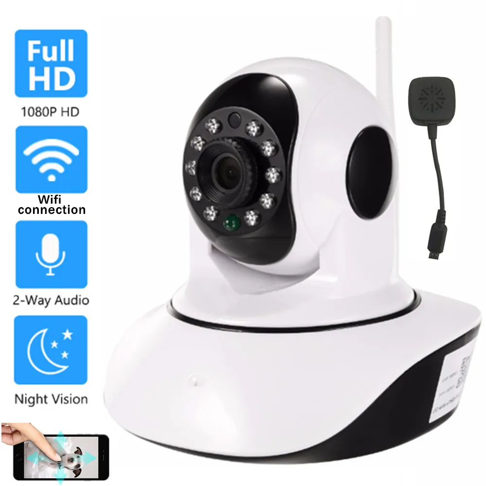 IP камера OwlCat 1080P 720P для домашней системы безопасности беспроводная двусторонняя