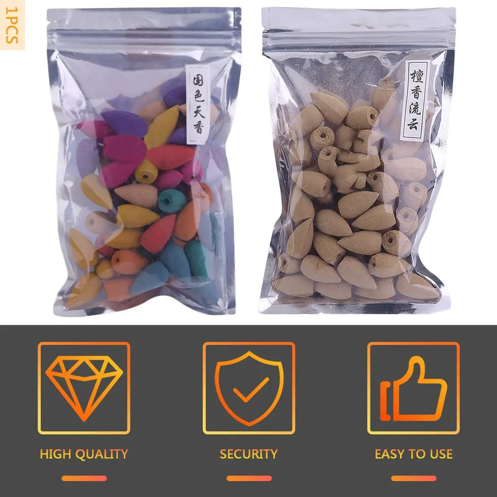 50 шт. пуля обратного потока благовоний башня из сандалового дерева благовония