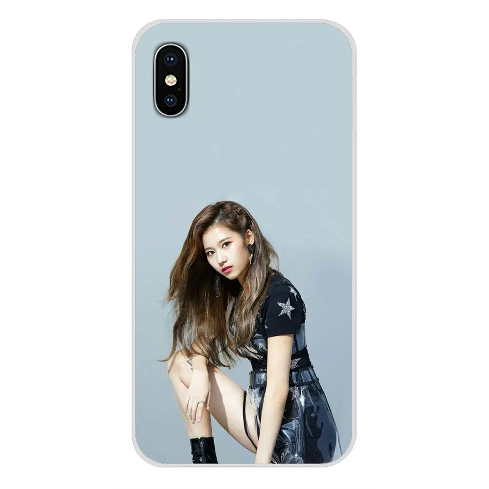 Чехлы для телефонов Apple iPhone X XR XS 11Pro MAX 4S 5S 5C SE 6S 7 8 Plus ipod touch 5 6 Twice Mina Momo Kpop - купить по