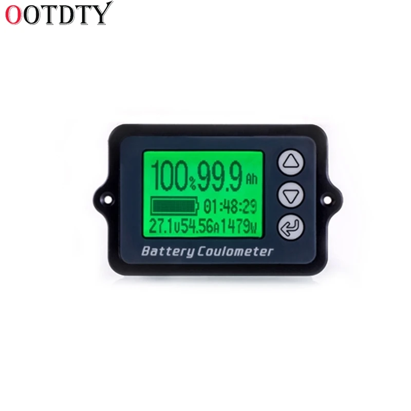 

OOTDTY DC8-80V 50A Battery Coulometer TK15 Professional Precision Battery Tester for LiFePo Coulomb Counter