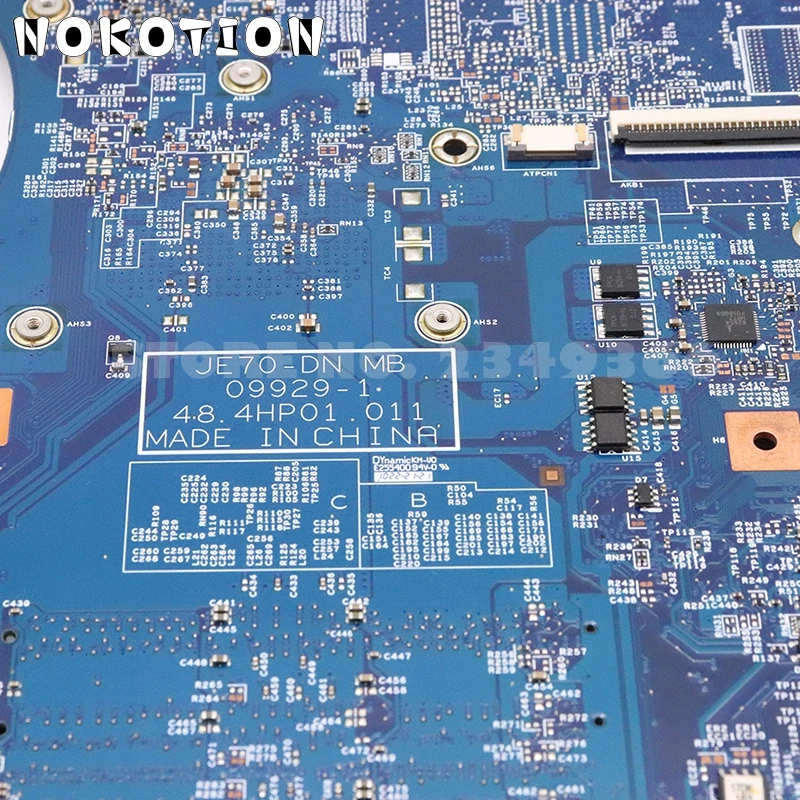 NOKOTION MBPT901001 MB. PT901.001 для acer aspire 7551 7551G материнская плата для ноутбука JE70-DN 48.4HP01.011 DDR3 Socket S1 Бесплатный процессор