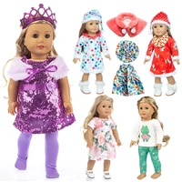 baby new born doll clothes baby clothes fit 43 cm 18 inch accessories for toys birthday gifts for girls evening dresses