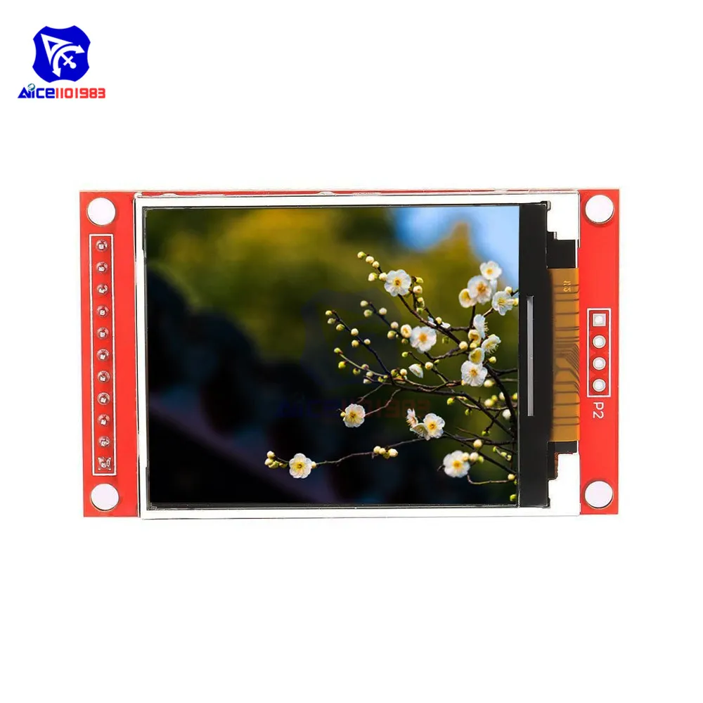 Diymore 2 0 дюймов 176x220 TFT ЖК дисплей модуль ILI9225 SPI интерфейс с слот карты Micro SD для Arduino
