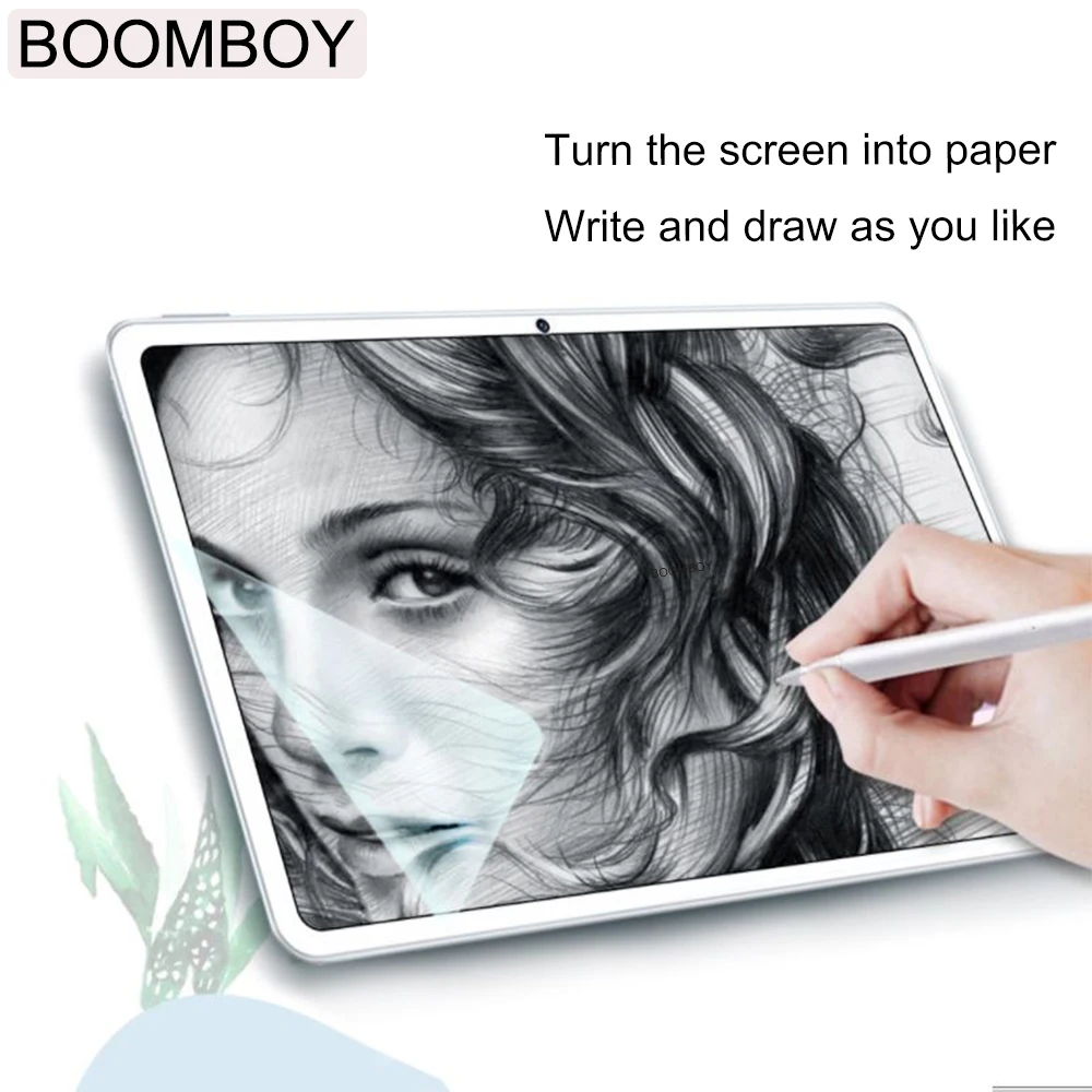 

Paper Feel Film For Apple iPad 10.2 2019 2020 2021 Screen Protector PE Matte Painting Writing Film For iPad 7th 8th 9th Gen